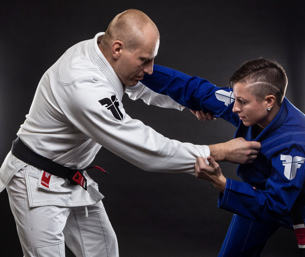 Fighter BJJ kimono Rice Straw- modrá, BJJBLU-07