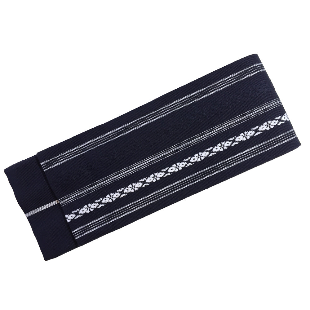 Iai tkané Obi DELUXE - modrá, IO-4-DX-N