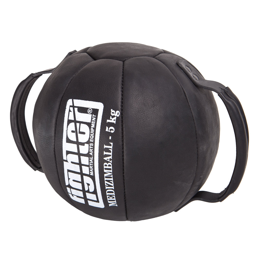 Medicinbal s úchyty Fighter, medi 0102