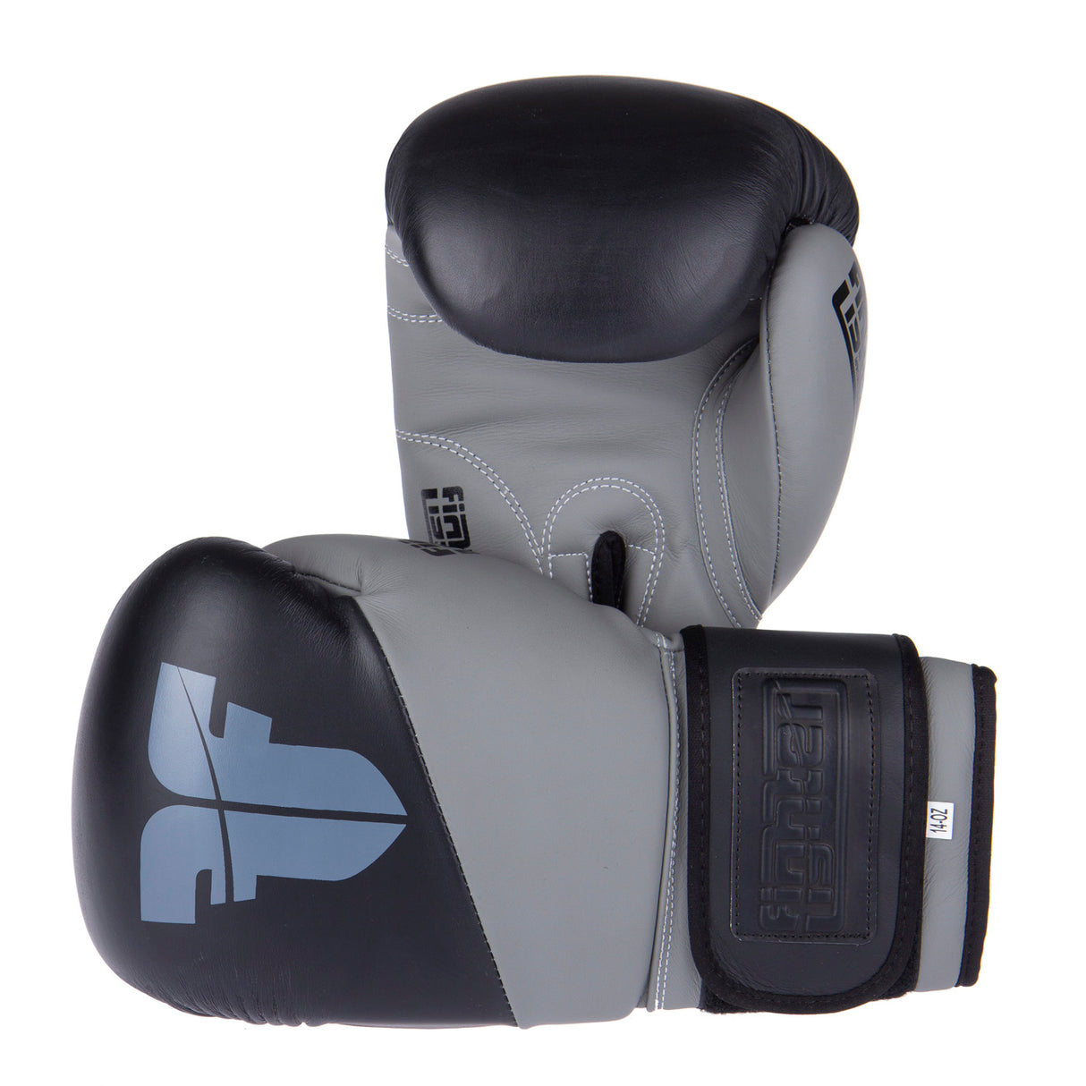 Boxerské rukavice Fighter SPLIT- černá/šedá, FBG-001BG