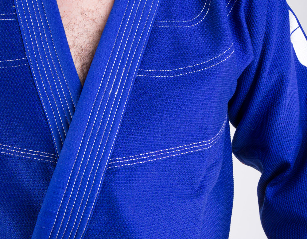 Fighter BJJ kimono Rice Straw - dětské - modrá, BJJBLU-07