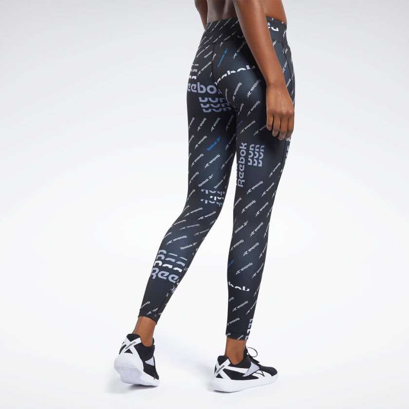 Reebok Workout Ready Allover Print legíny, FK6865
