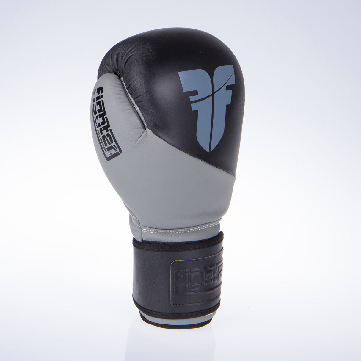 Boxerské rukavice Fighter SPLIT- černá/šedá, FBG-001BG