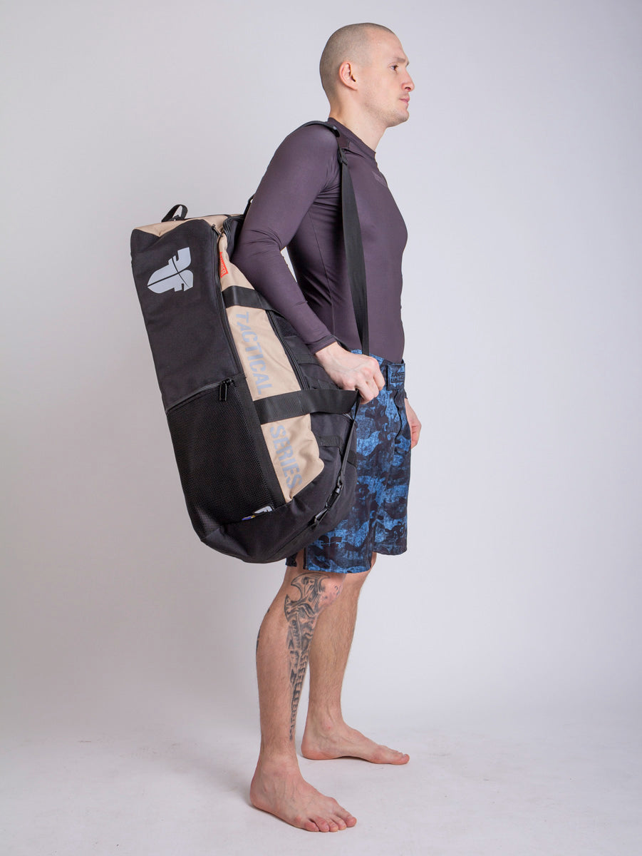 Sportovní taška FIGHTER LINE XL TACTICAL SERIES - Desert, FTBP-07