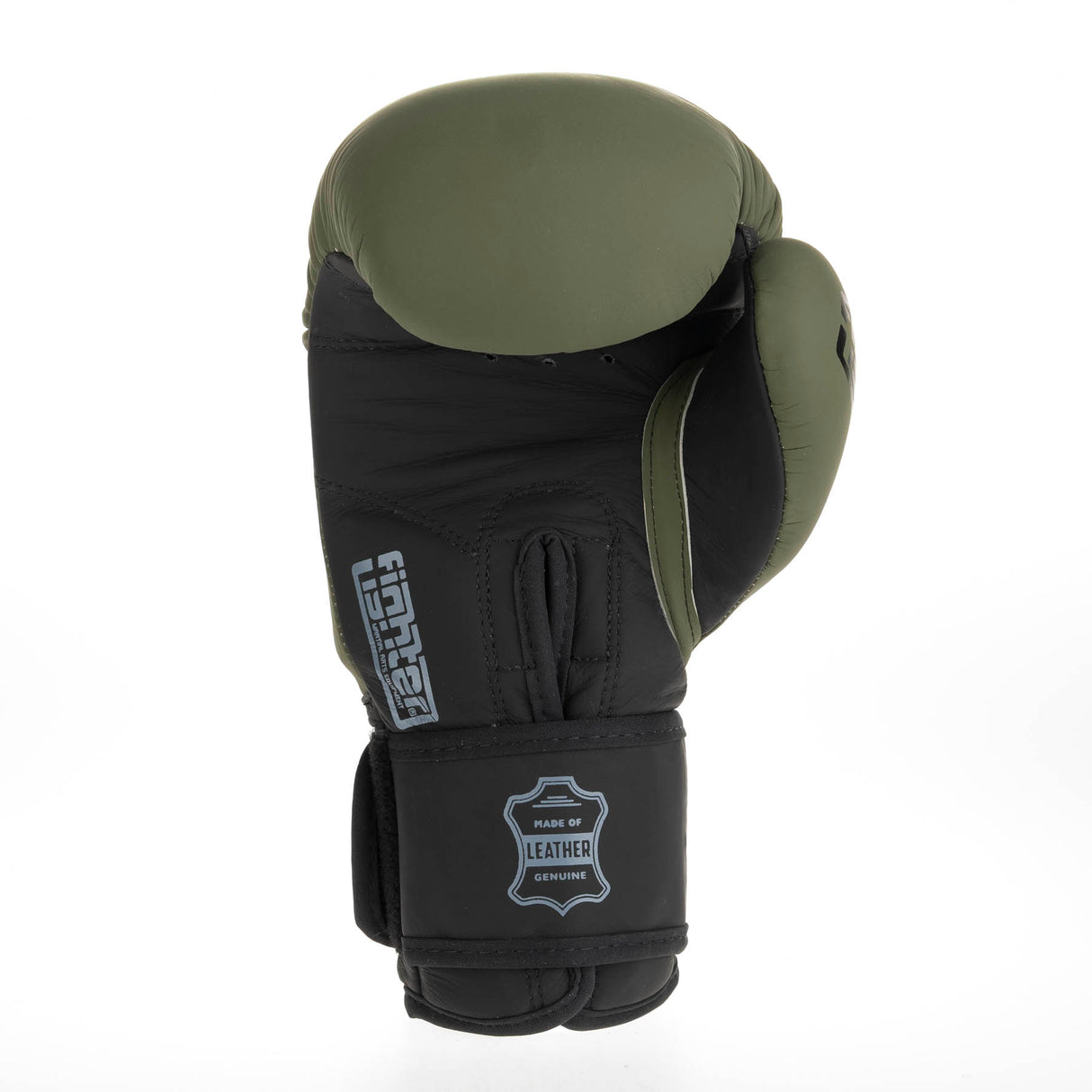 Boxerské rukavice Fighter SIAM - Khaki, FBG-003KB