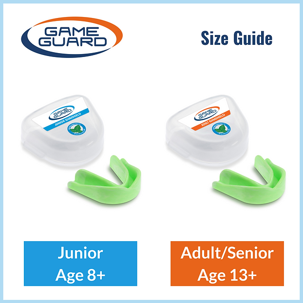 Dětské chrániče zubů Game Guard máta - zelená