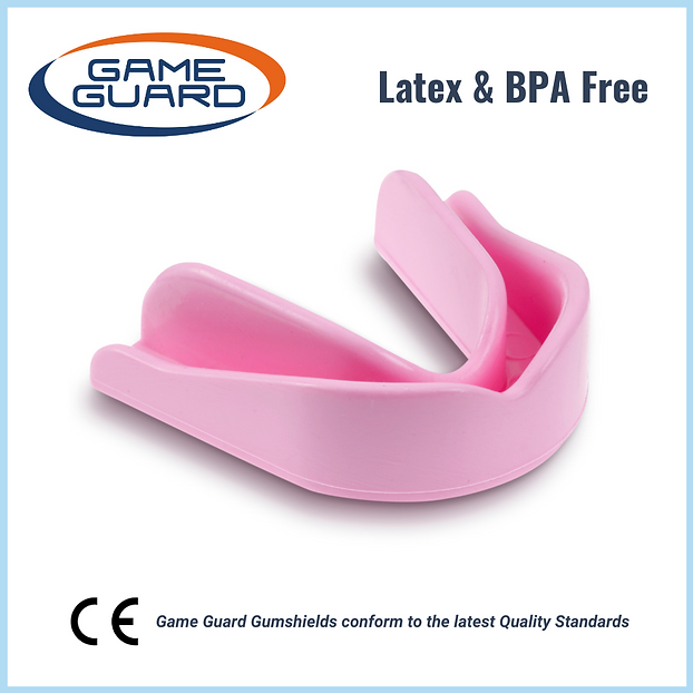 Dětské chrániče zubů Game Guard - baby růžová