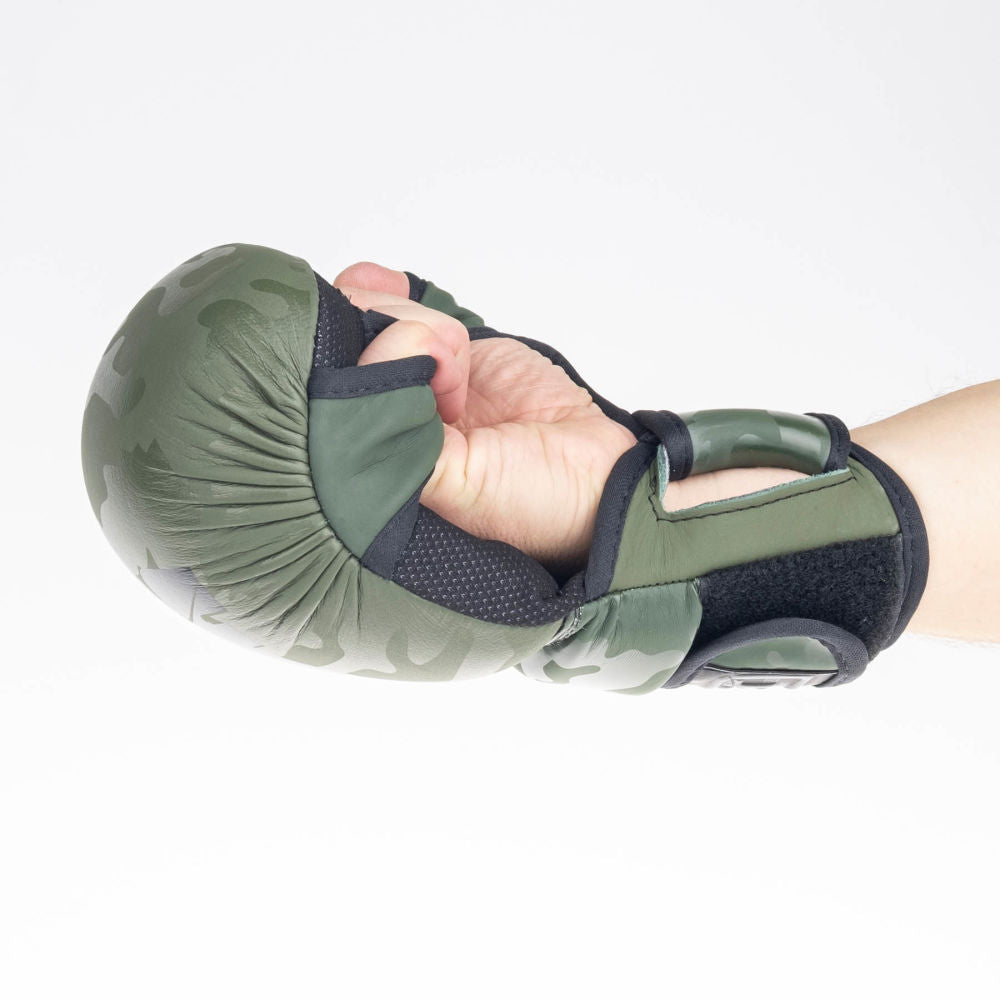 Rukavice Fighter MMA Training - khaki/camo, FMG-001CKH