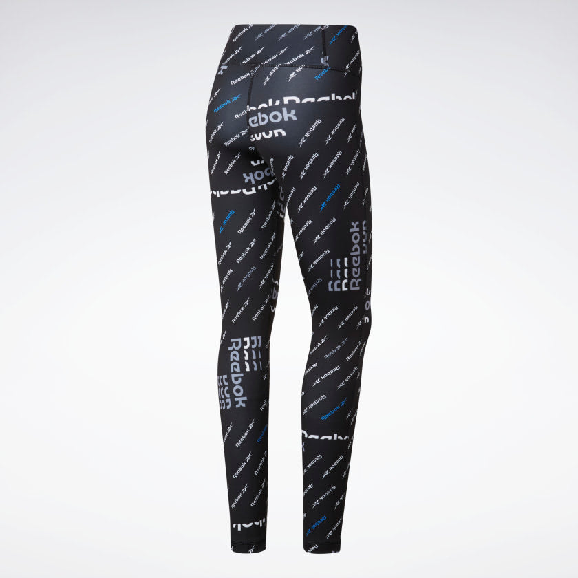 Reebok Workout Ready Allover Print legíny, FK6865