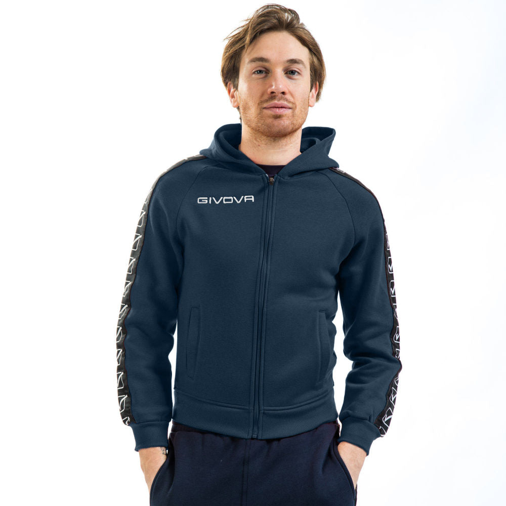 Givova mikina Band Line - modrá, BA10BLU