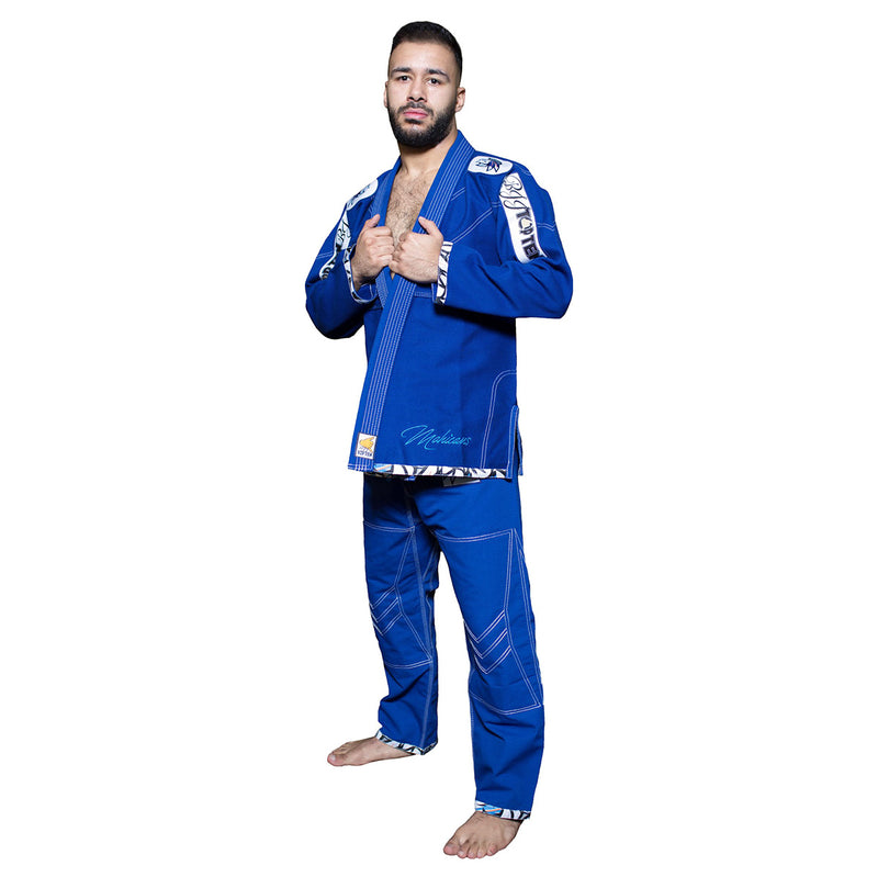 Top Ten kimono na brazilské jiu jitsu Mohicans - modré, 15123-6