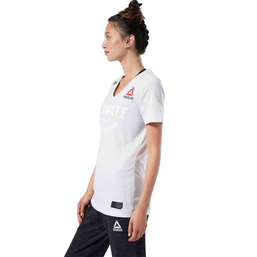 Reebok UFC Fight Night Champ Walkout Jersey dámské triko - bílá, DM5171