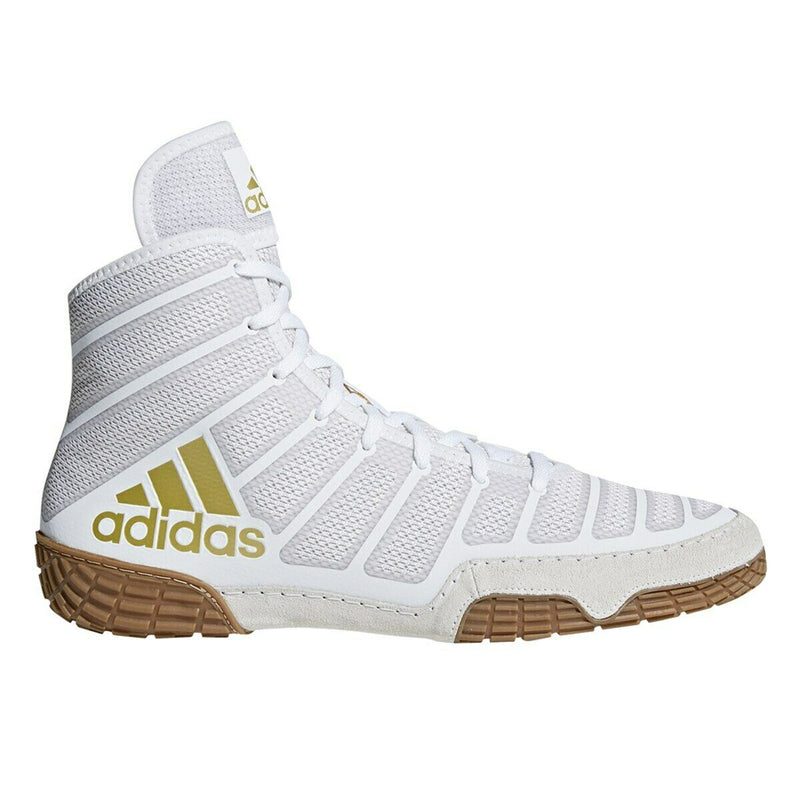 Zápasnická obuv adidas Varner - bílá/zlatá, DA9891