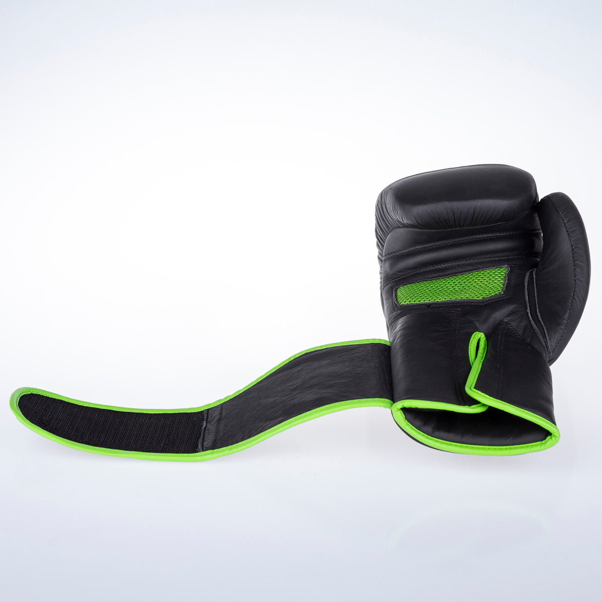 Pytlové rukavice Fighter Safety - černá/zelená, FBG-005