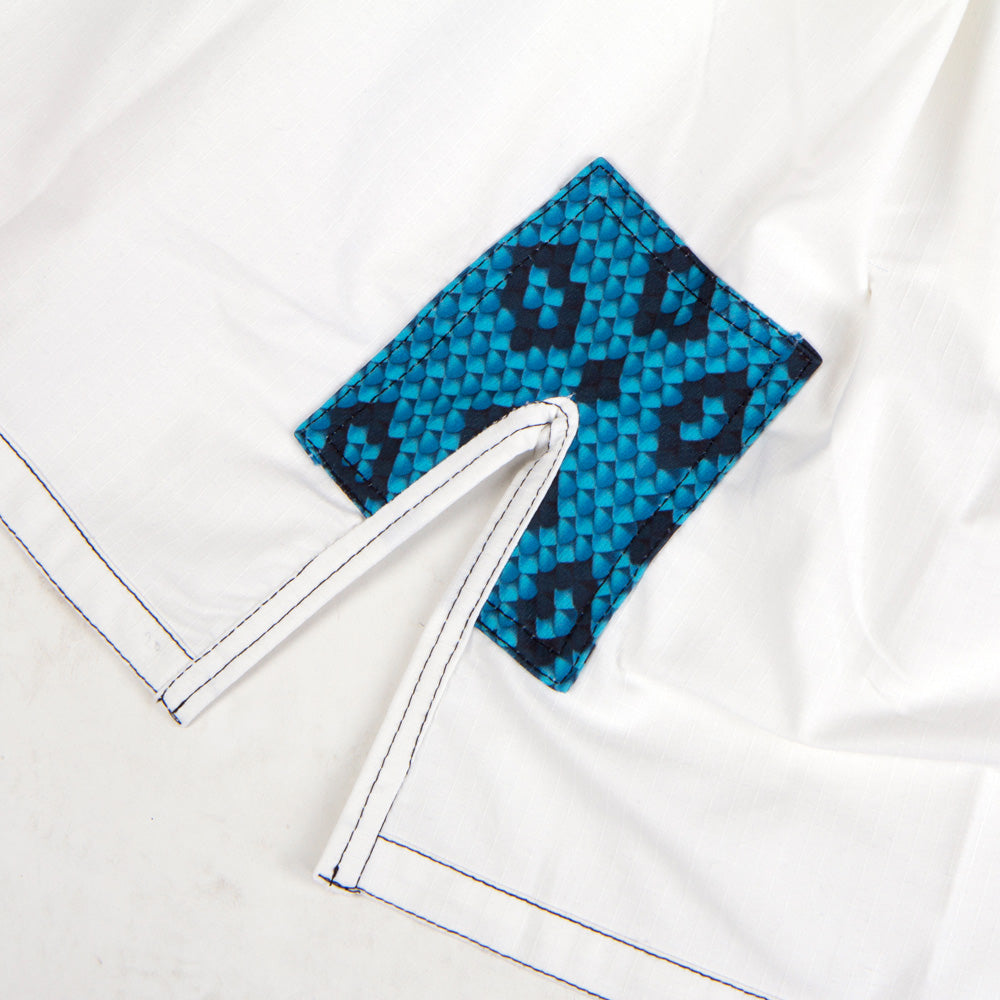 Fighter BJJ kimono rip stop dětské - bílá, BJJBW-05