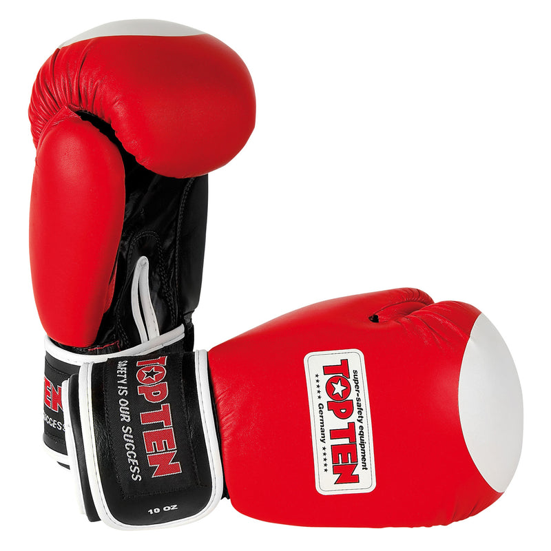 Boxerské rukavice TOP TEN Olympia - červená, 2011-4010