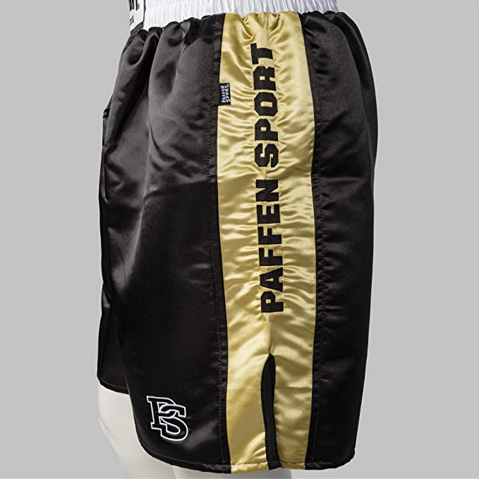 Paffen Sport Boxerské trenky Pro Mexican - černá/zlatá, 131289004
