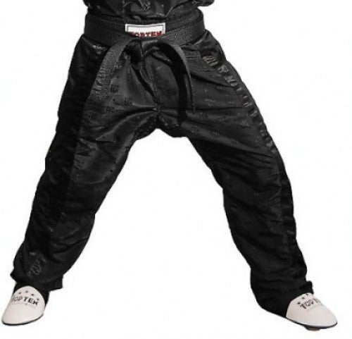 Kalhoty TopTen Mesh - černá, 1605-99