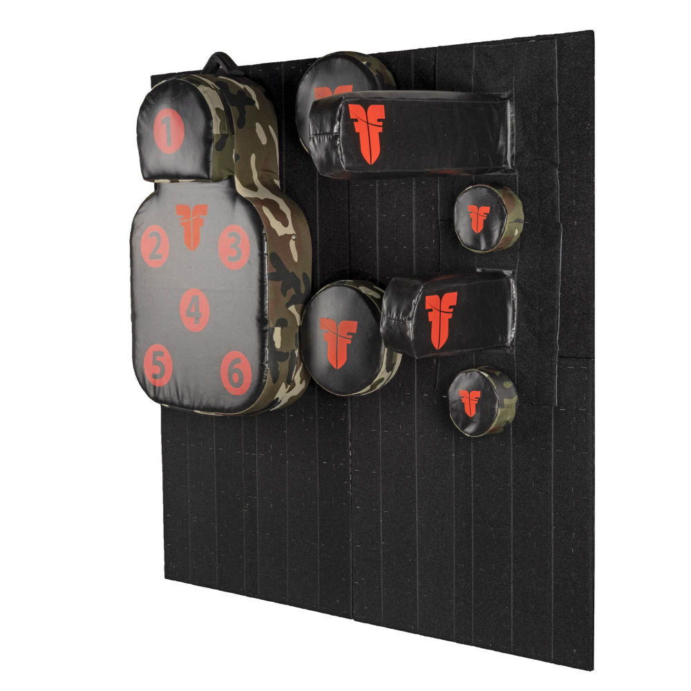 Tréninková stěna Power wall Fighter CAMO - Set, FPWS-01-CB