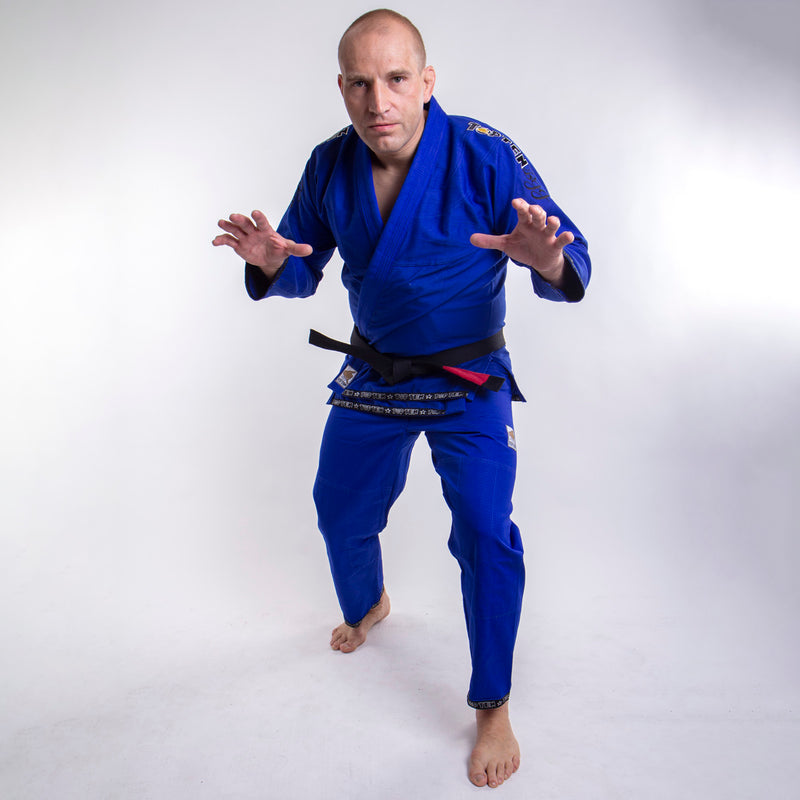 Top Ten kimono na brazilské jiu jitsu Easy - modrá, 15124-6