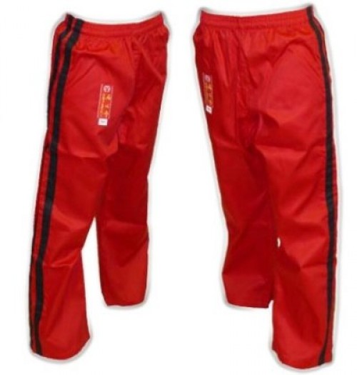 Bavlněné kalhoty Hayashi - červená, 0500S