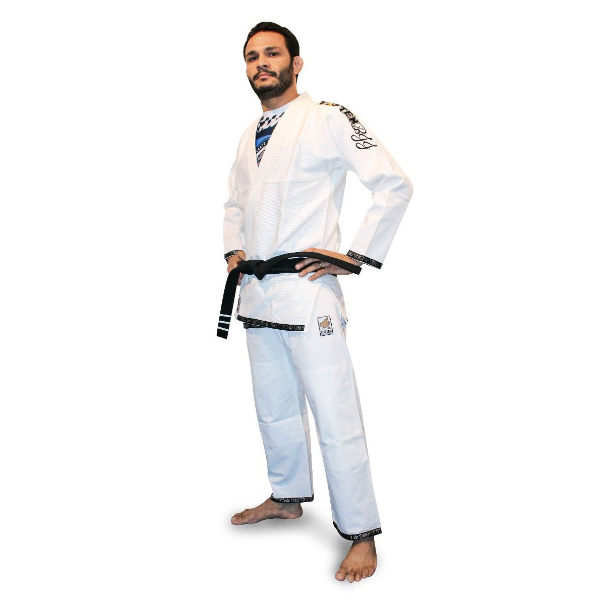 Dětské Top Ten kimono na brazilské jiu jitsu Easy - bílá, 15124-1K