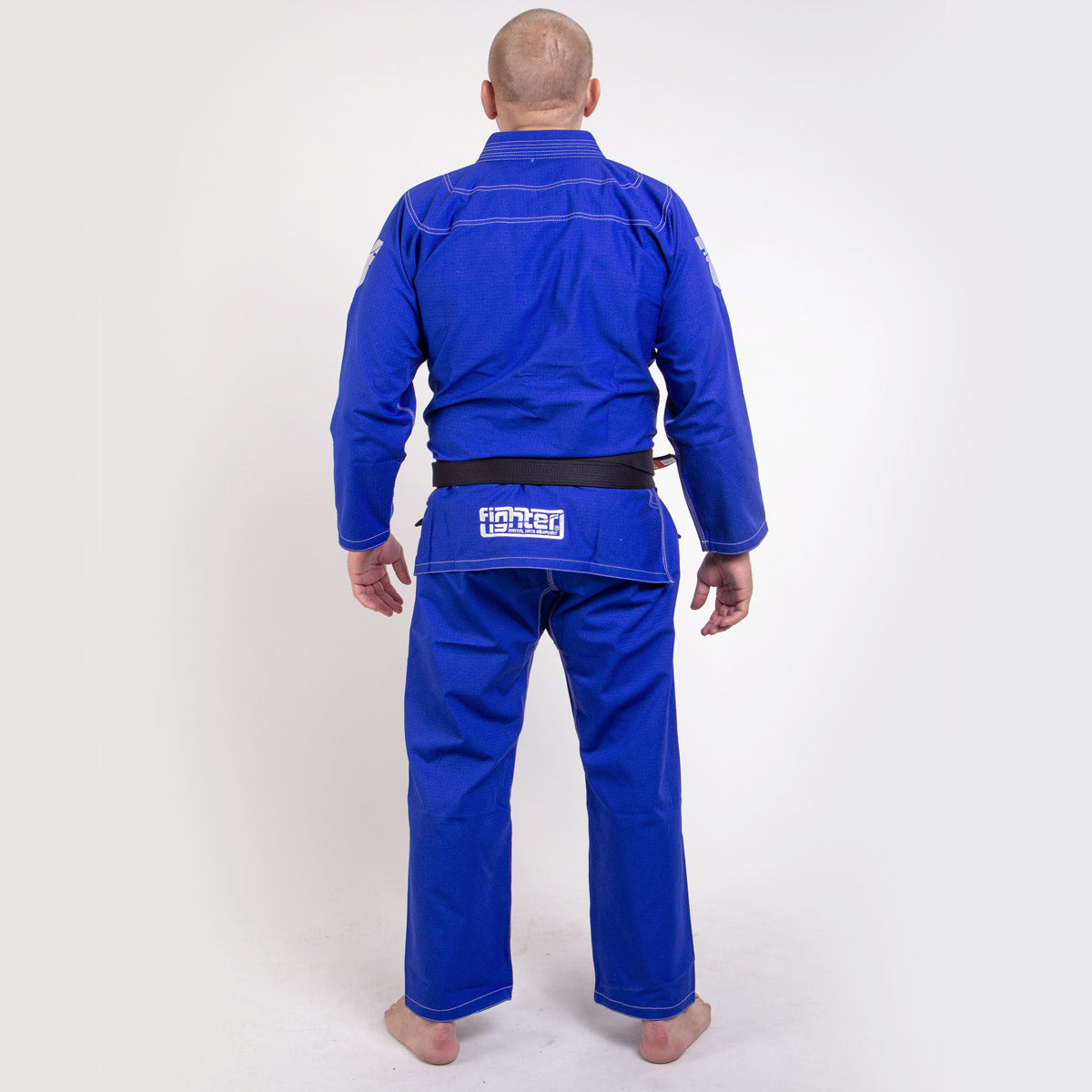 Fighter BJJ kimono Rice Straw- modrá, BJJBLU-07