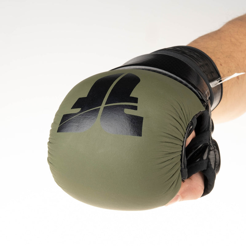 Rukavice Fighter MMA Training - khaki, FMG-001KB