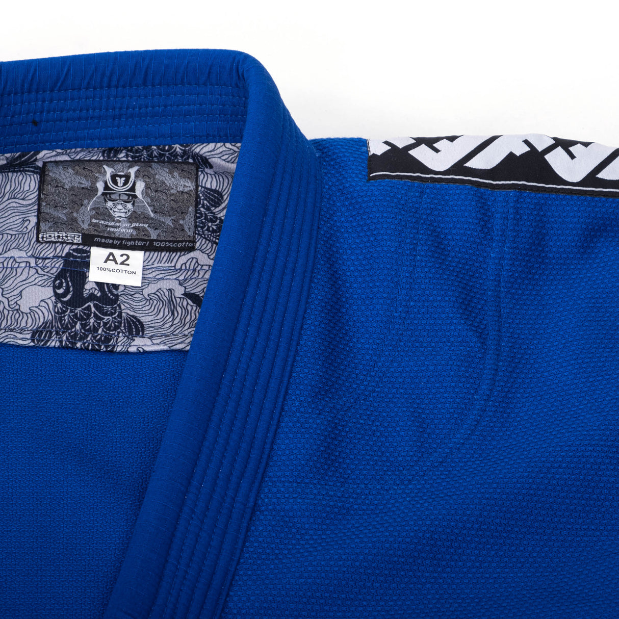 Fighter BJJ kimono Samurai - modrá, BJJBW-N02