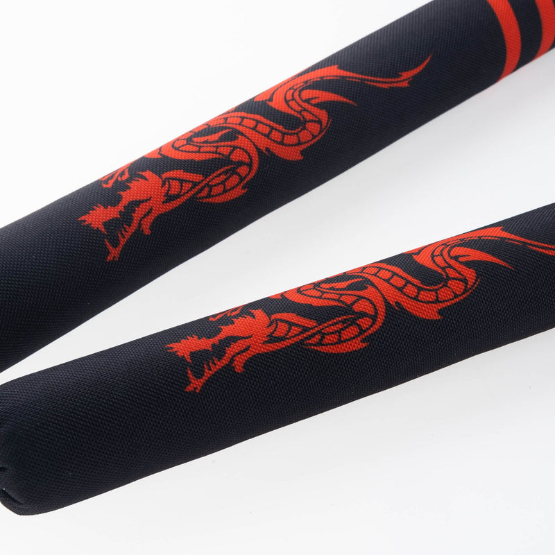 Fighter Soft Dragon nunchaku - černá/červená
