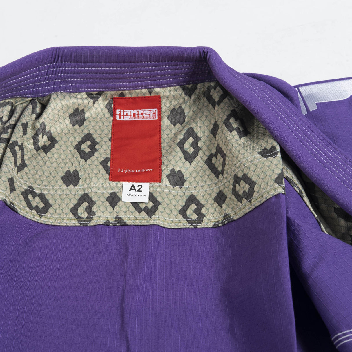 Fighter BJJ kimono rip stop dětské - fialová, BJJBW-10