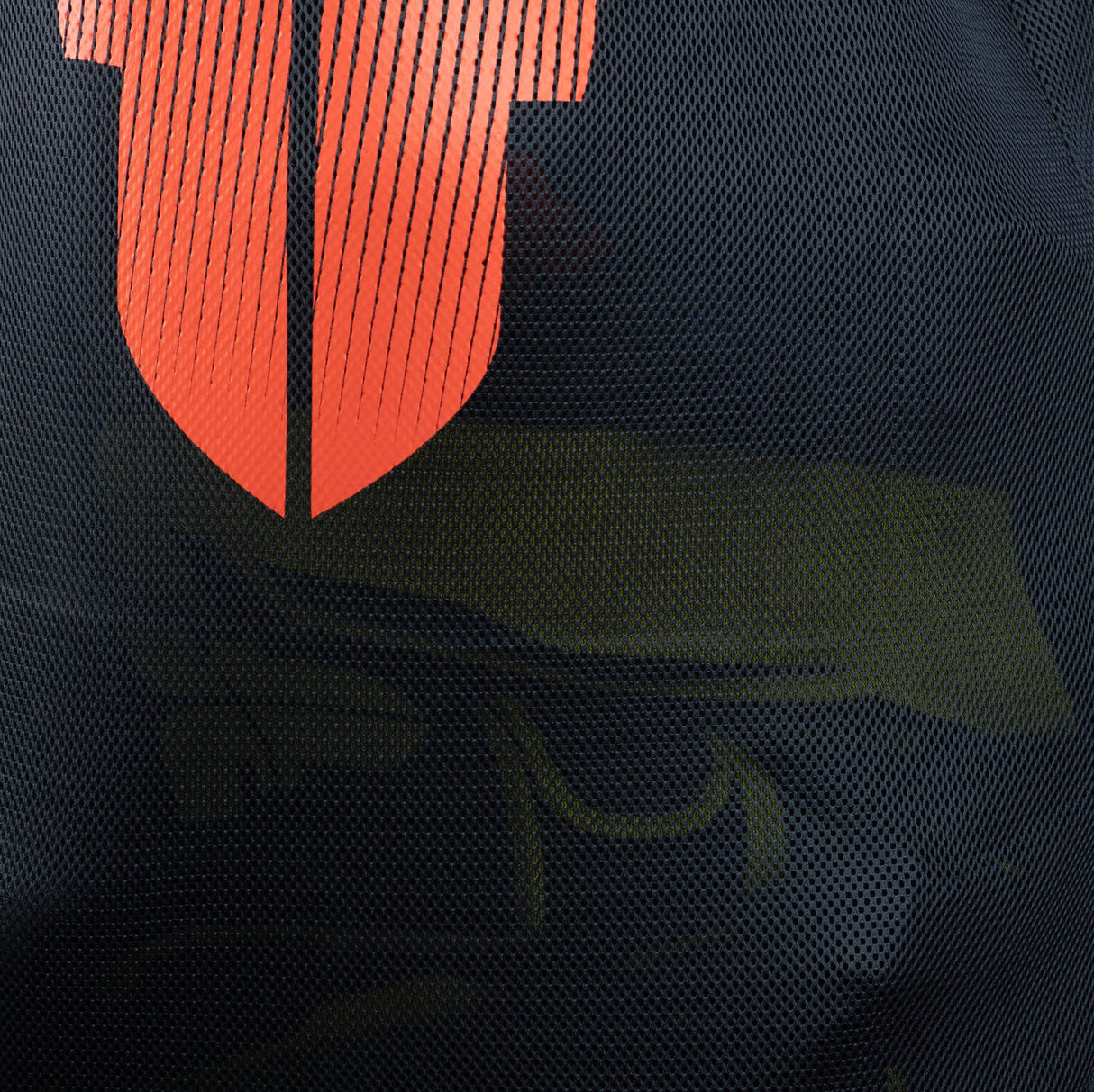 Síťová taška Fighter mesh - černá/červená