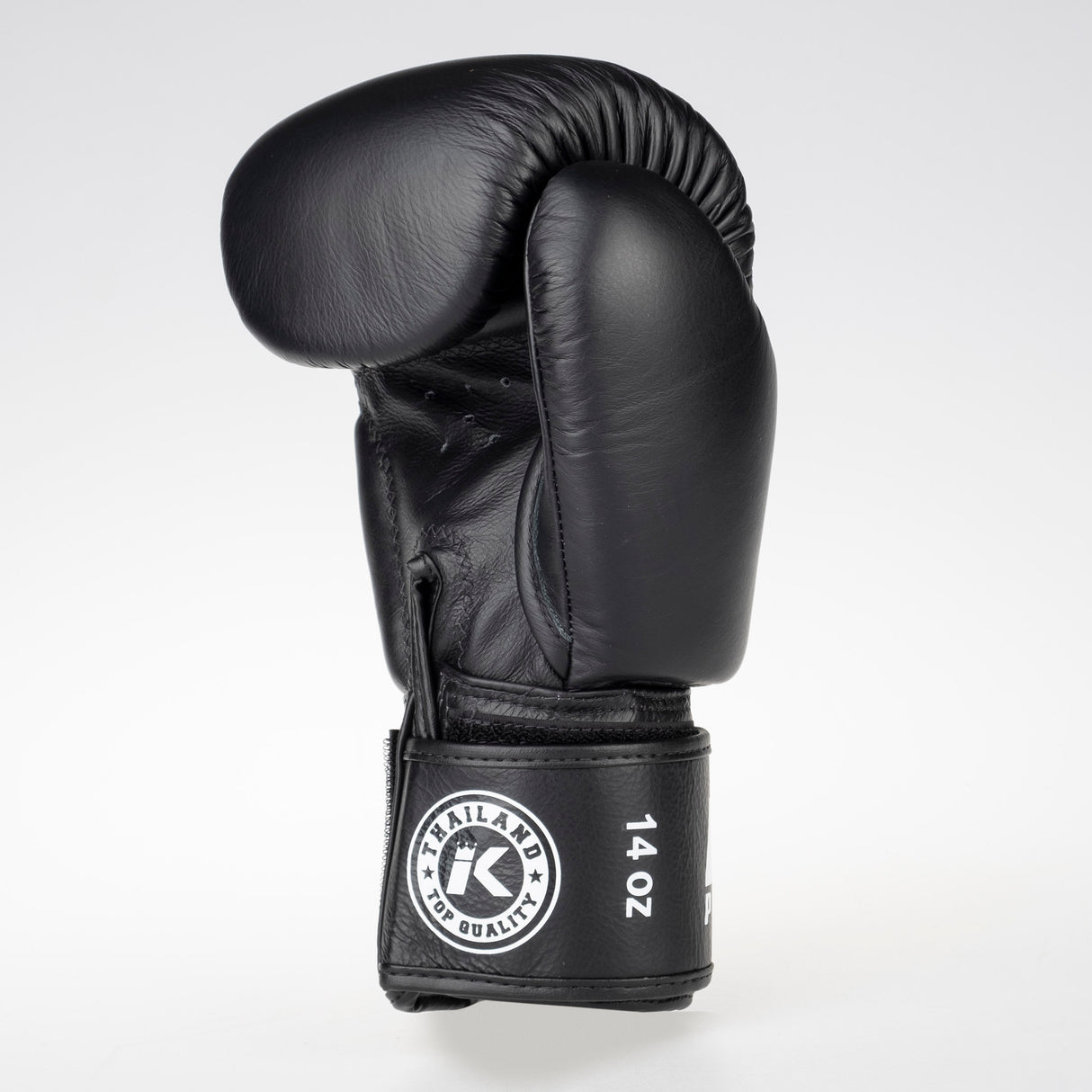 King Pro Boxing boxerské rukavice - černá/bílá