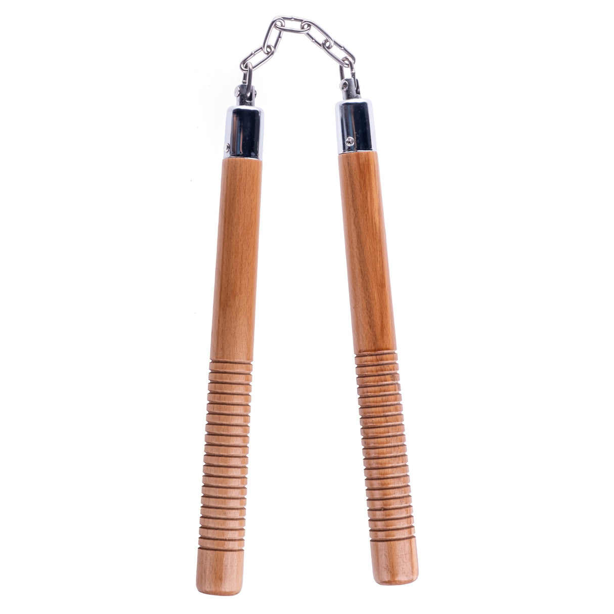 Nunchaku Overall vyřezávané - hnědá