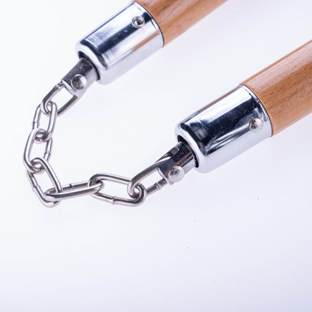 Nunchaku Overall vyřezávané - hnědá