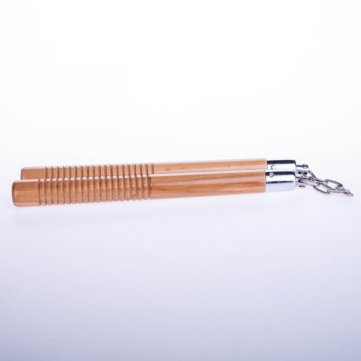 Nunchaku Overall vyřezávané - hnědá