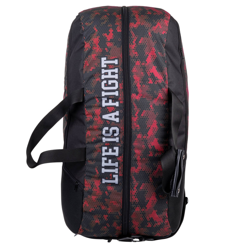 Sportovní taška Fighter - Red camo