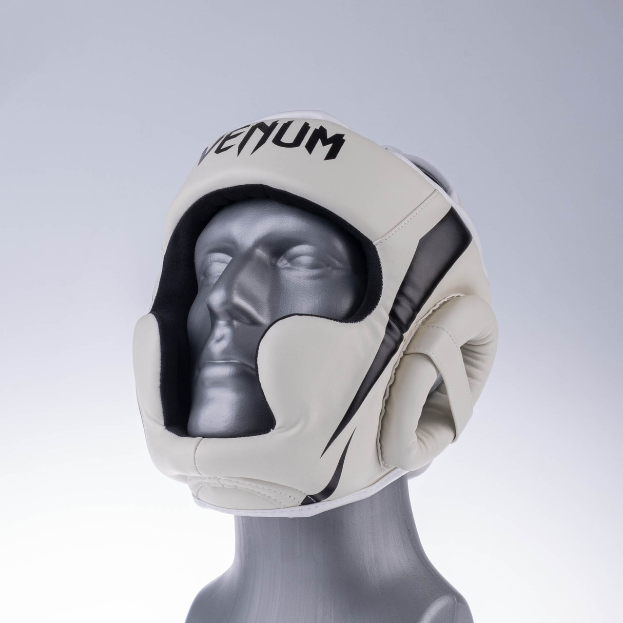 Venum Elite přilba - univerzální velikost bílá/černá