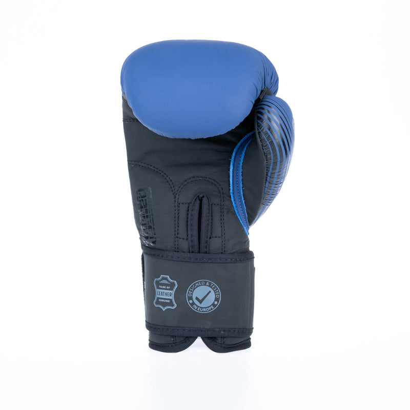 Boxerské rukavice Fighter SPLIT Stripes - modrá