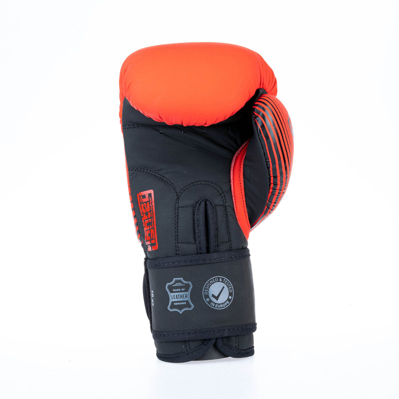 Boxerské rukavice Fighter SPLIT Stripes - červená