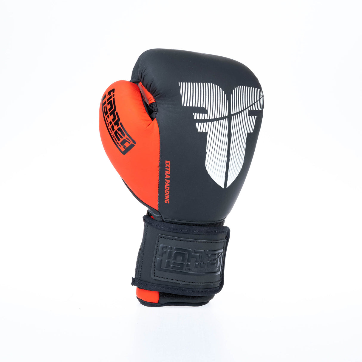 Boxerské rukavice Fighter Secure Fit - černá/červená