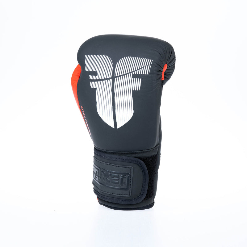Boxerské rukavice Fighter Secure Fit - černá/červená