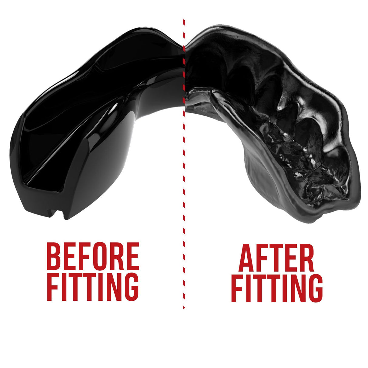 SAFEJAWZ chrániče zubů Intro Black Senior, SJBLACKa