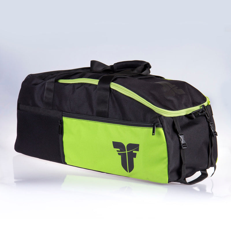 Sportovní taška FIGHTER LINE XL světle zelená/černá, FTBP-04