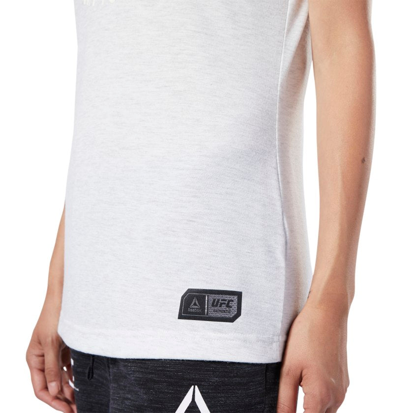 Reebok UFC Fight Night Champ Walkout Jersey dámské triko - bílá, DM5171