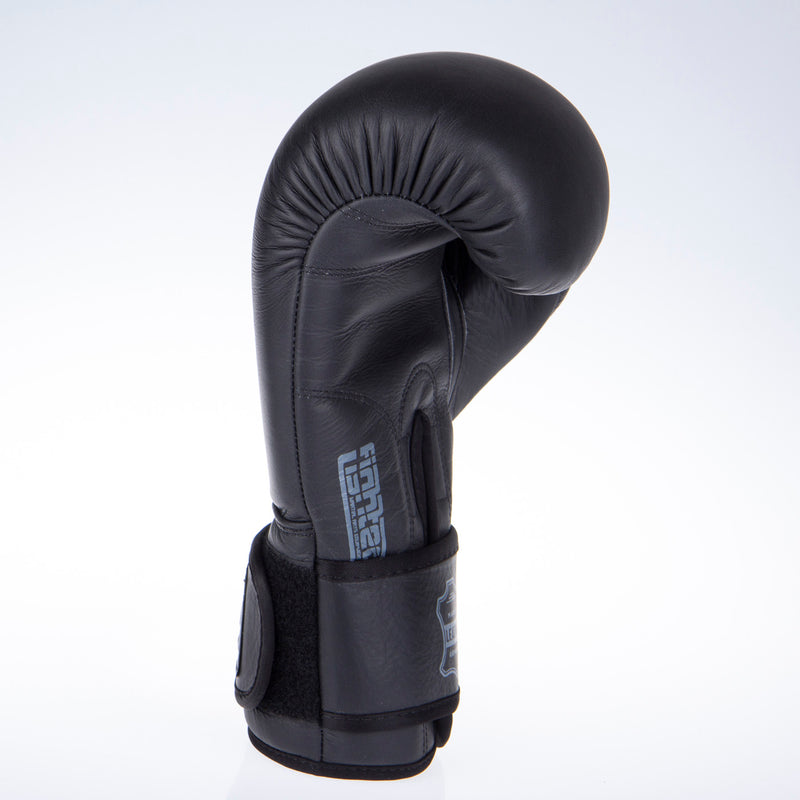 Boxerské rukavice Fighter SIAM - černá, FBG-003B