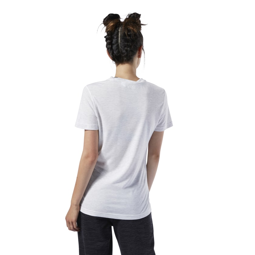 Reebok UFC Fight Night Champ Walkout Jersey dámské triko - bílá, DM5171