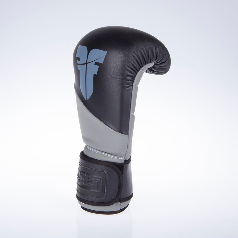 Boxerské rukavice Fighter SPLIT- černá/šedá, FBG-001BG