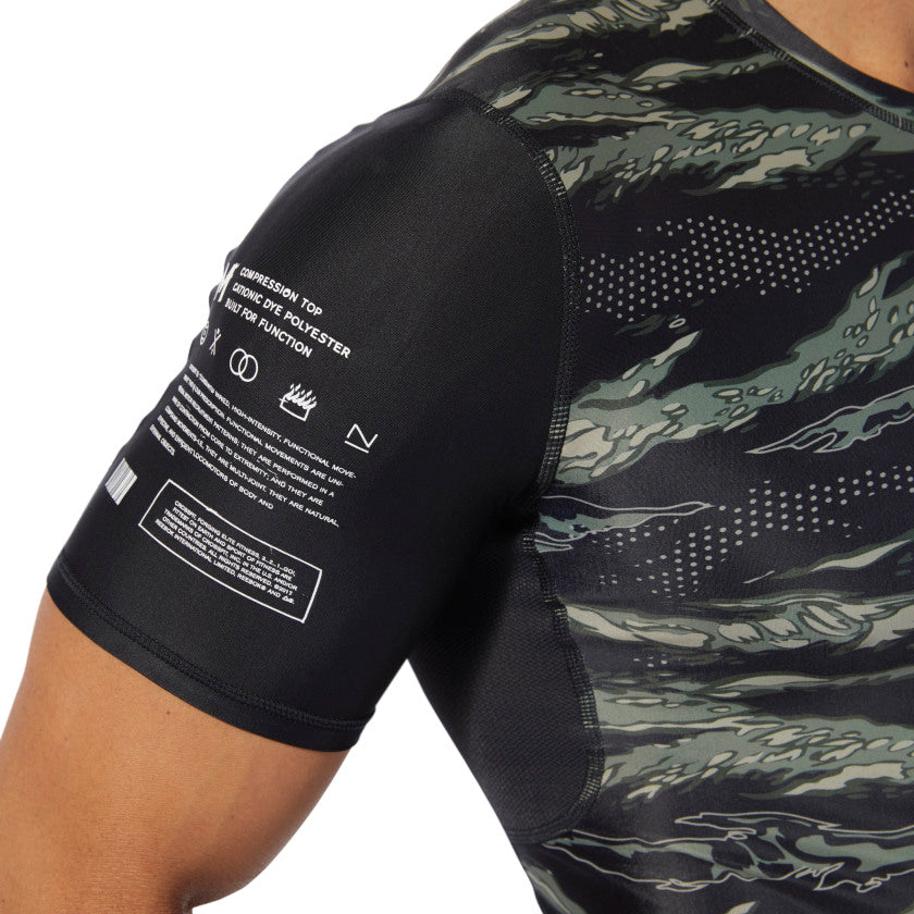 Reebok Crossfit Kompresní Triko - šedá, DP4568