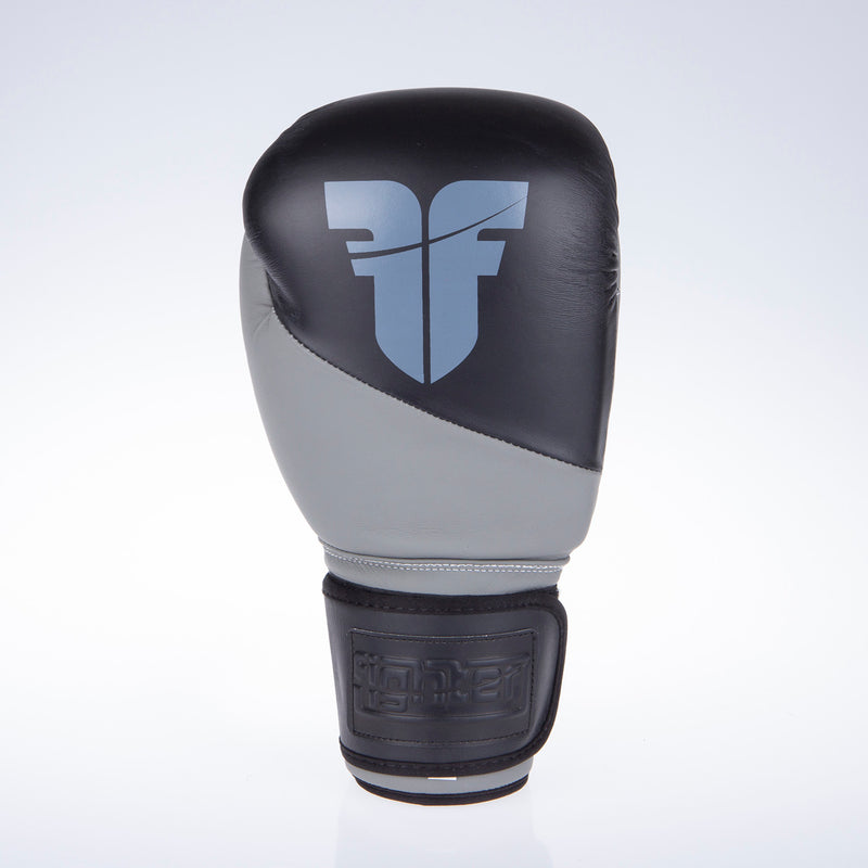 Boxerské rukavice Fighter SPLIT- černá/šedá, FBG-001BG